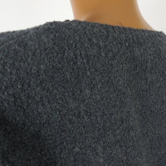 EXPRESS Top XS Casual Gray Boucle Sweater Hi/Low - Picture 7 of 10
